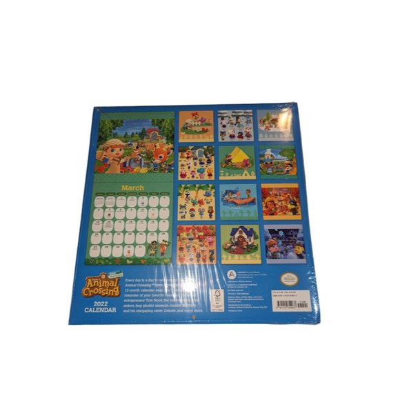 Animal Crossing New Horizons 2022 Calendar Collectible Official Nintendo New - Picture 7 of 11